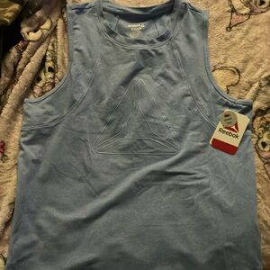 Reebok Women's Blue Muscle Tee